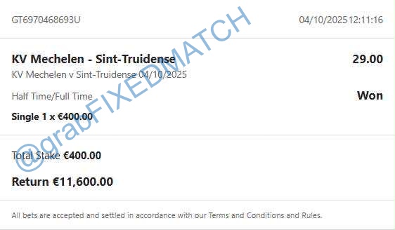 100% grab fixed match